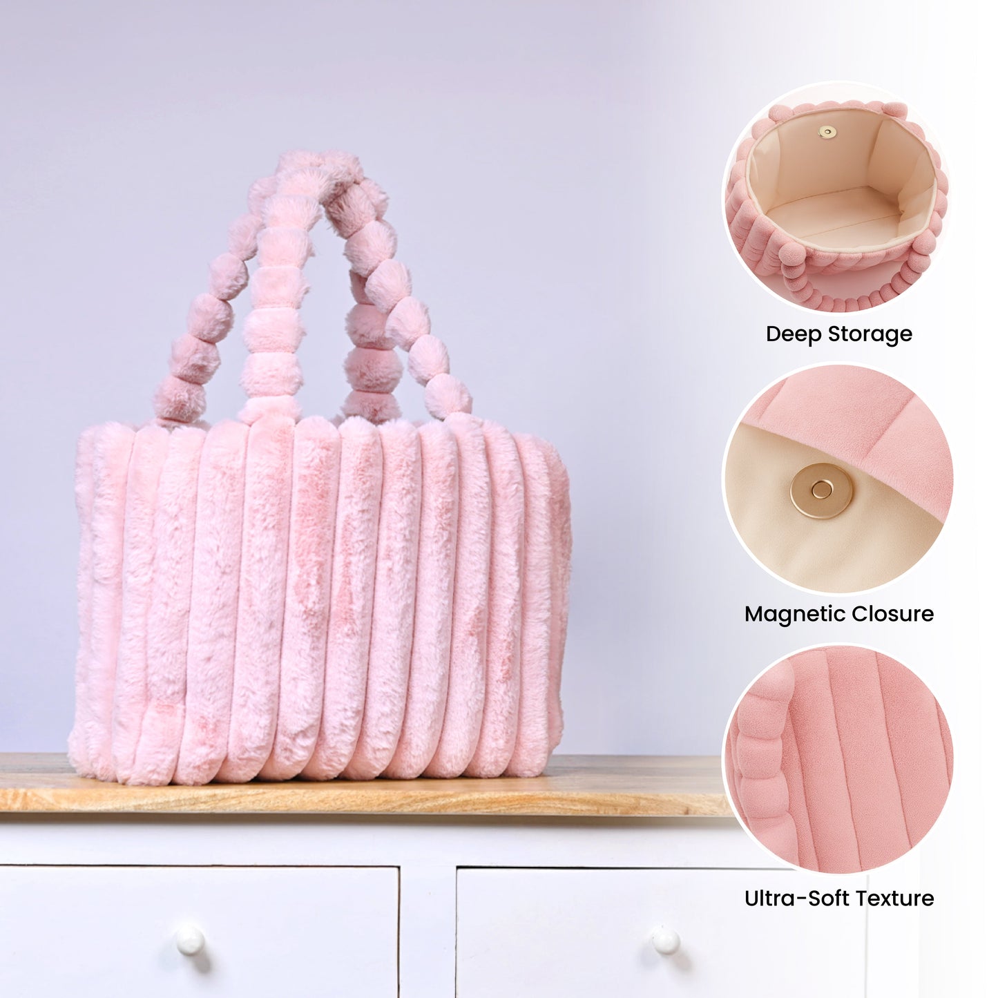 Plush Tote Bag (Free Labubu Included)