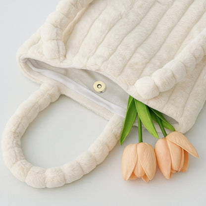 Plush Tote Bag (Free Labubu Included)