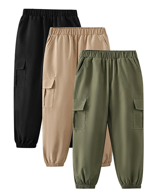 Premium Quality Children's Clothing Trousers for Kids ( Pack of 3 )